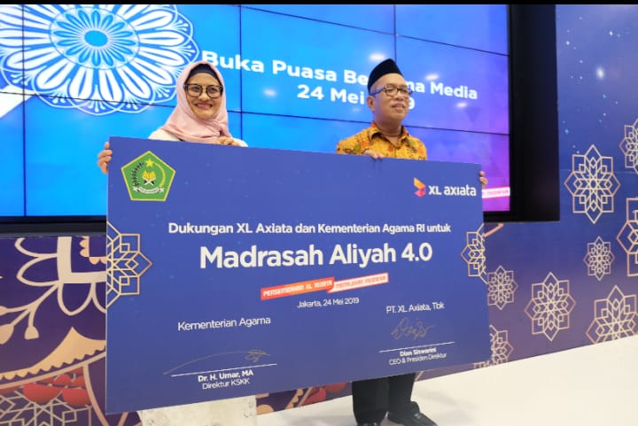 XL Axiata Kementerian Agama Luncurkan Program Madrasah Aliyah 4 0